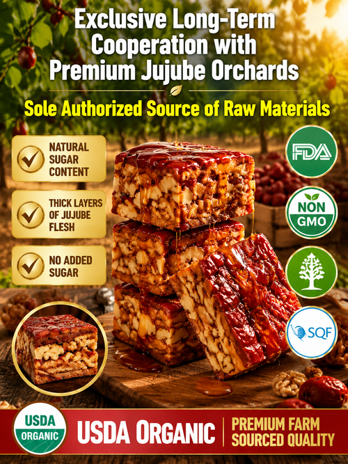 🍿Premium Jujube Walnut Snack Bars
