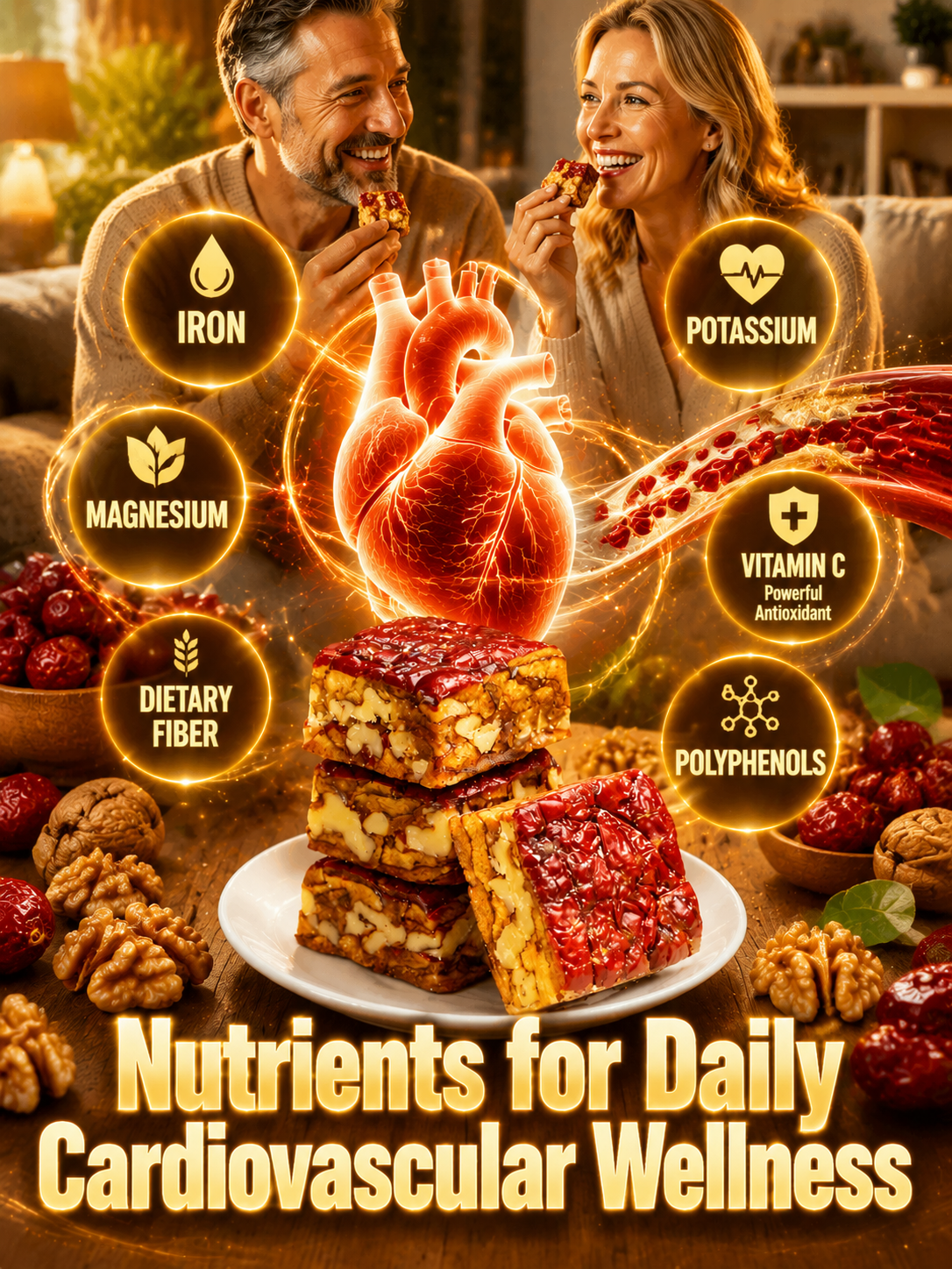 🍿Premium Jujube Walnut Snack Bars