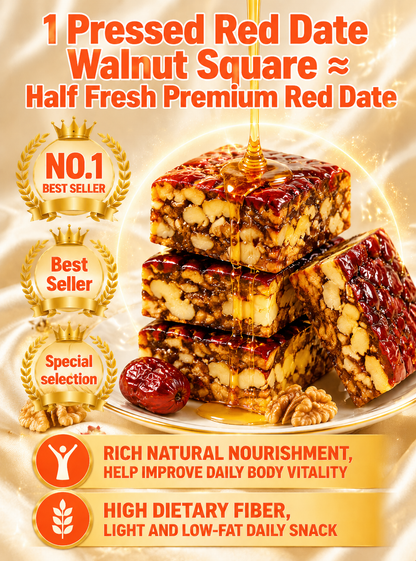 🍿Premium Jujube Walnut Snack Bars