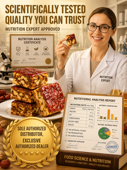 🍿Premium Jujube Walnut Snack Bars